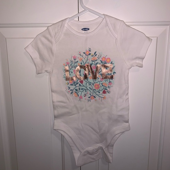 Old Navy Other - Love Bodysuit 🖤3 for 10🖤